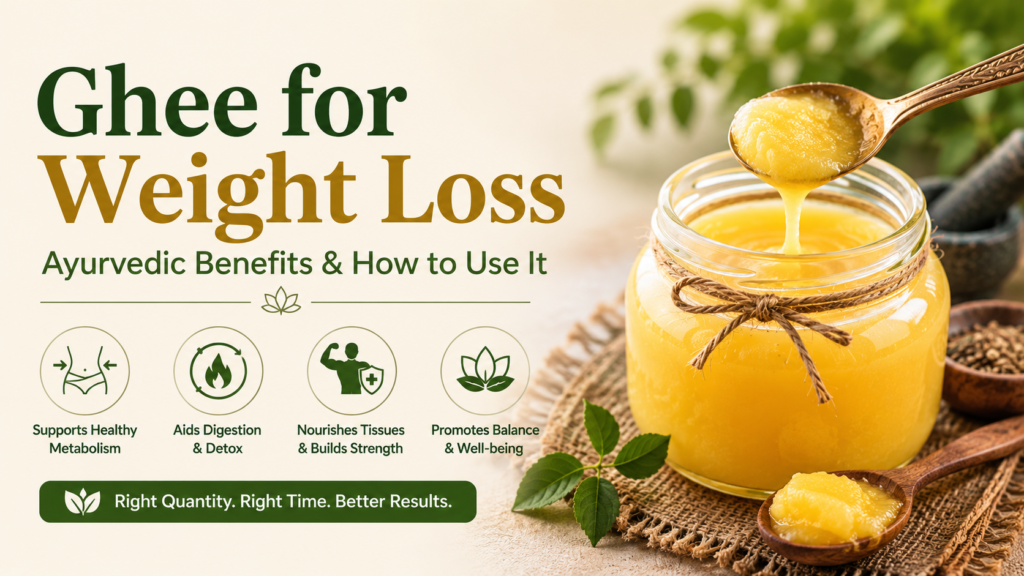 Ghee for Weight Loss: Ayurvedic Benefits & Daily Use