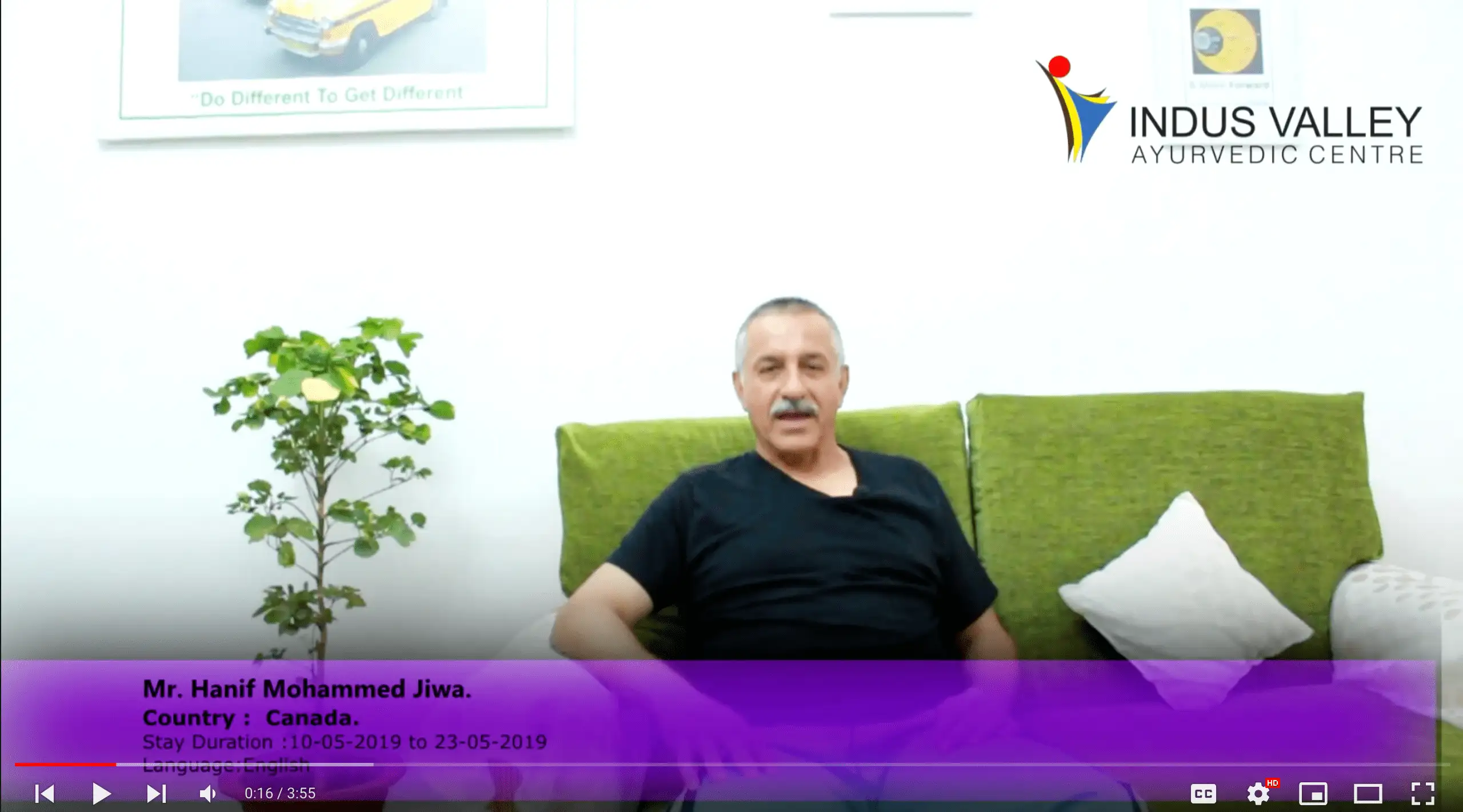 Mr Hanif Mohammed Jiwa from Canada