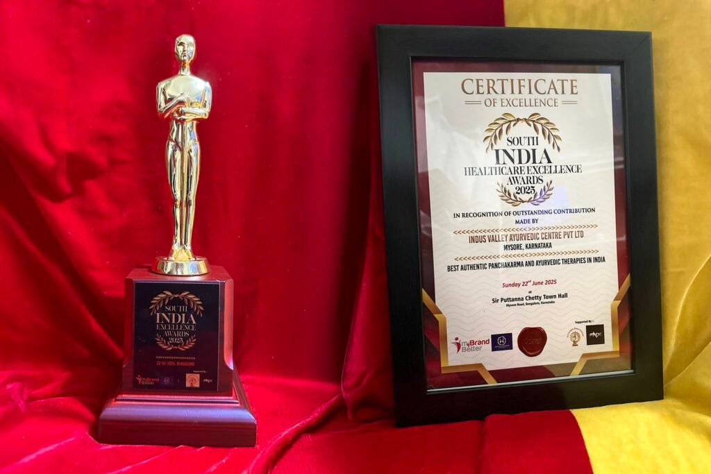 IVAC Named Best Panchakarma & Ayurvedic Therapies Centre in India at 2025 South India Healthcare Awards