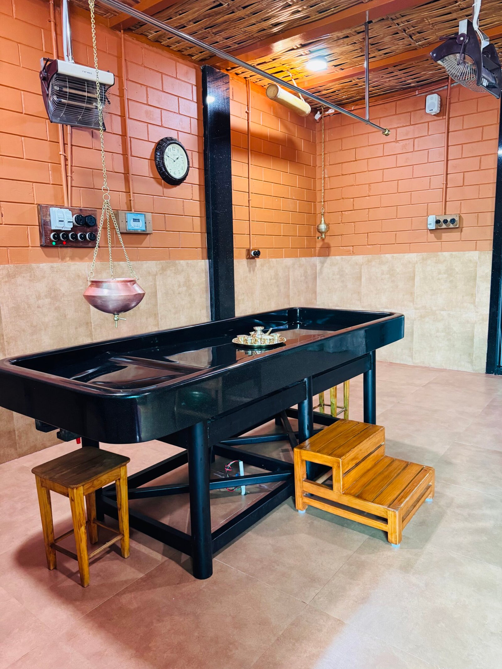 IVAC Ayurvedic treatment room