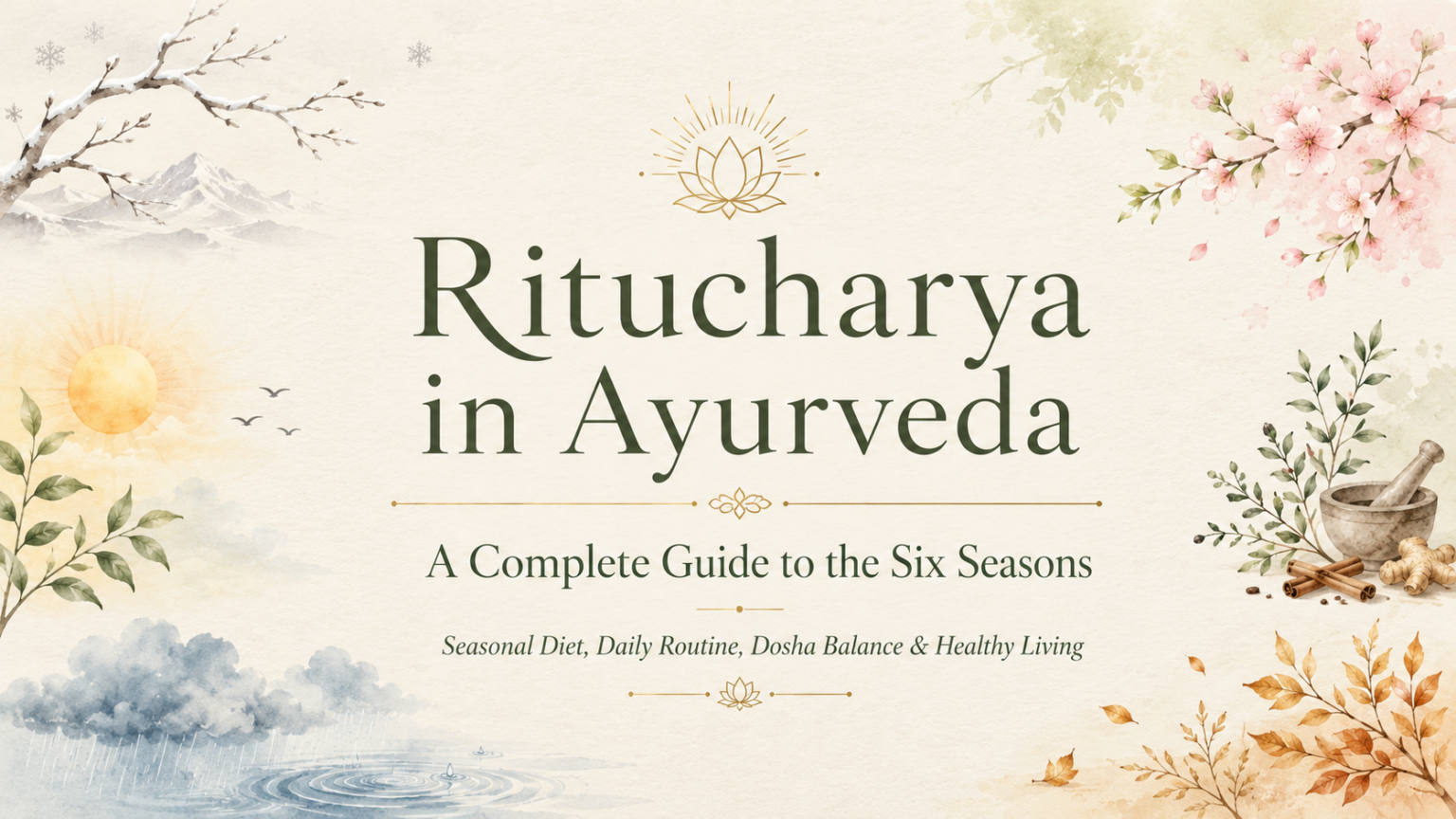 Ritucharya in Ayurveda: A Complete Guide to the Six Seasons