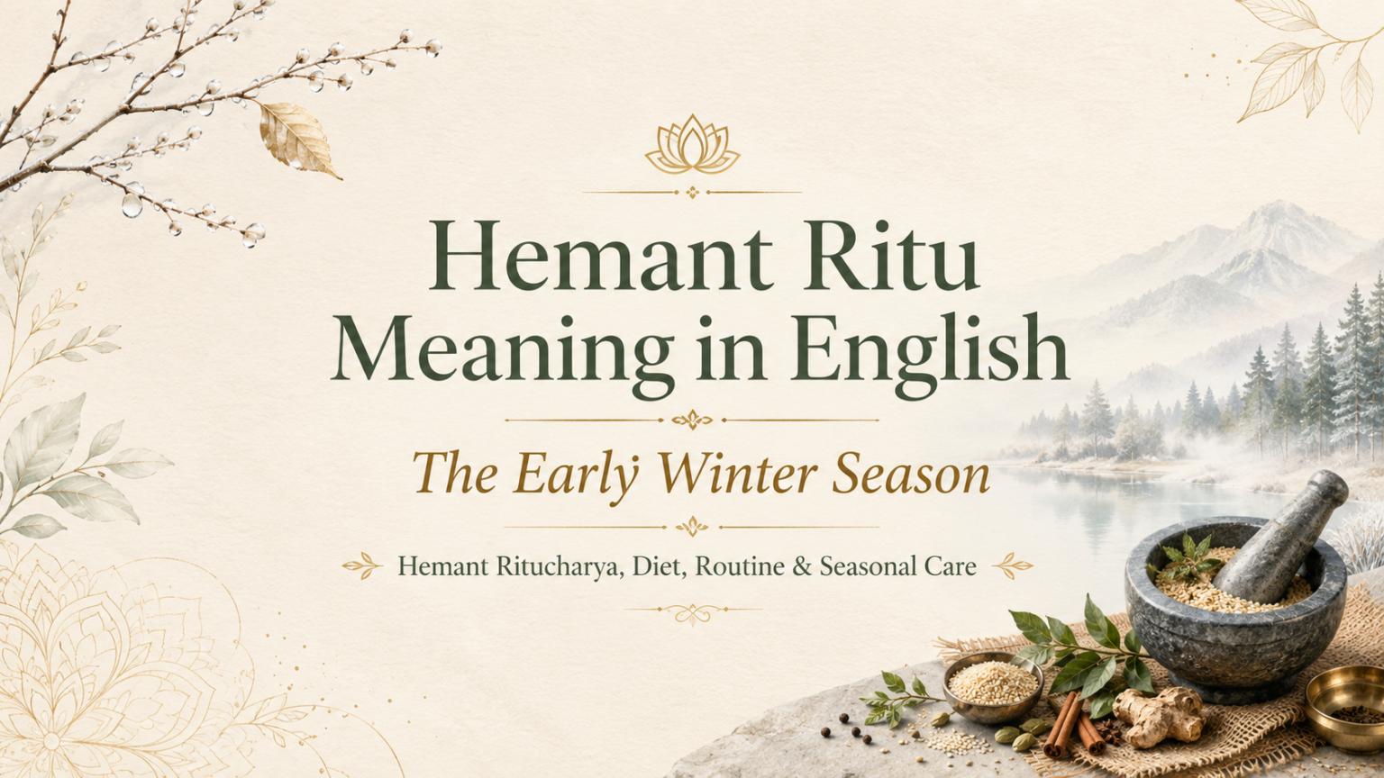Hemant Ritu Meaning in English