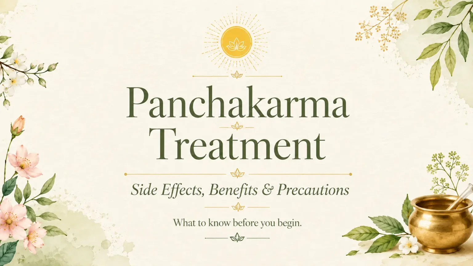 Panchakarma Treatment