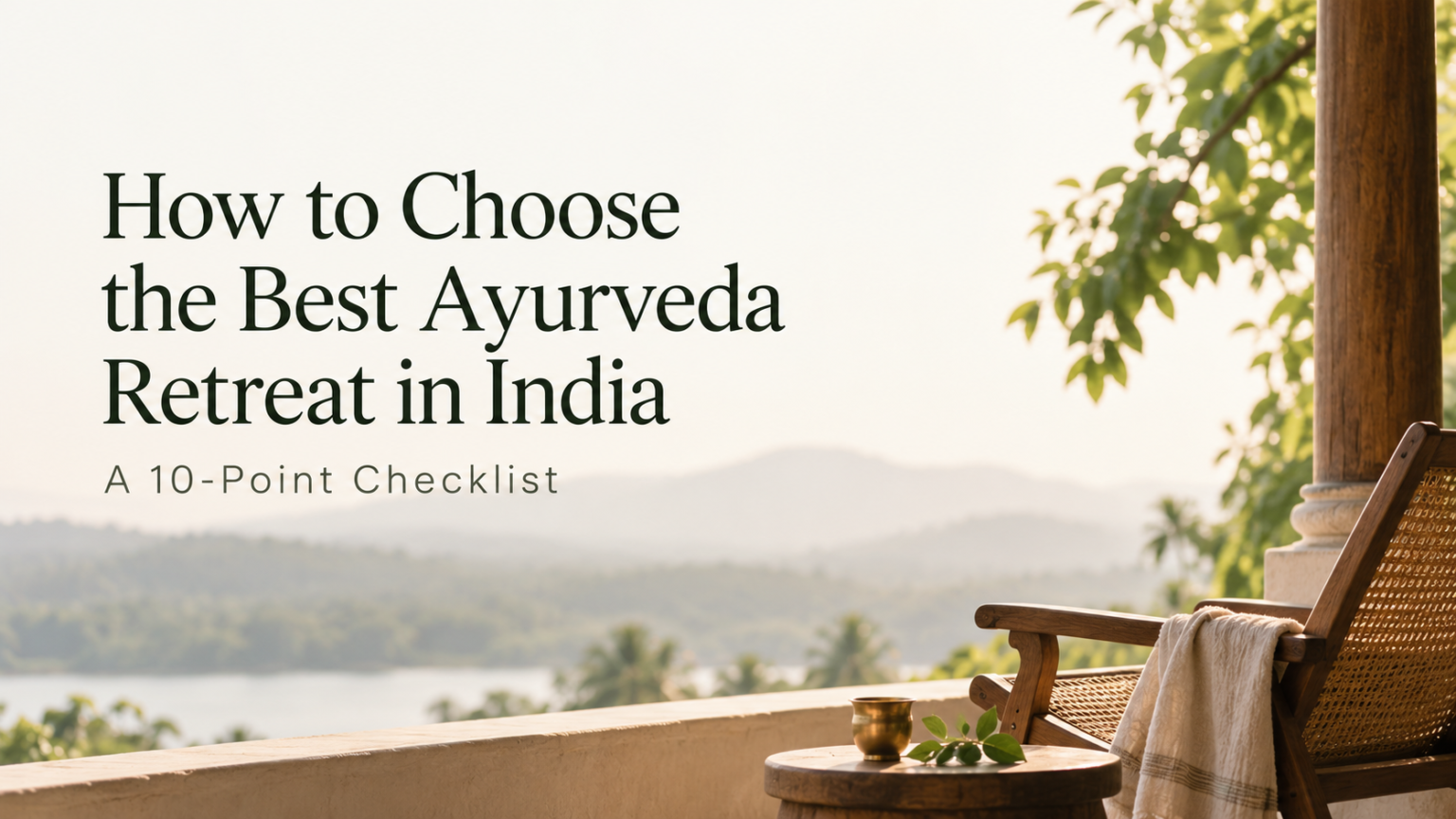best ayurveda retreat in india